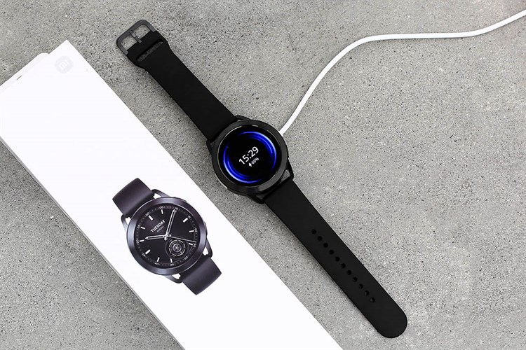 Xiaomi Watch S3 47mm dây silicone Màu Đen