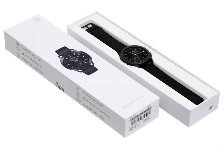 Xiaomi Watch S3 47mm dây silicone Màu Đen