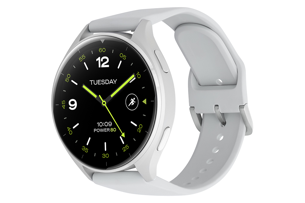Xiaomi Watch 2 47.8mm dây silicone Màu Bạc