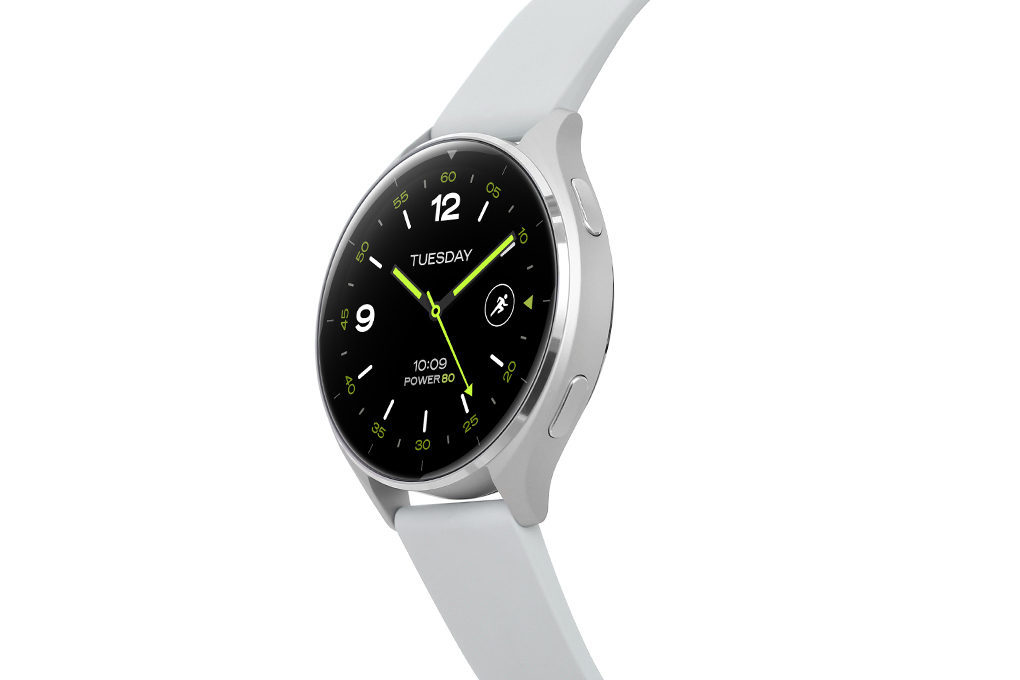 Xiaomi Watch 2 47.8mm dây silicone Màu Bạc