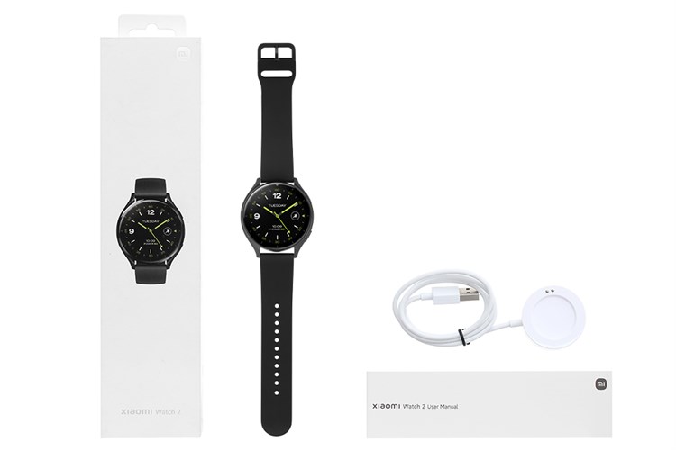 Xiaomi Watch 2 47.8mm dây silicone Màu Đen