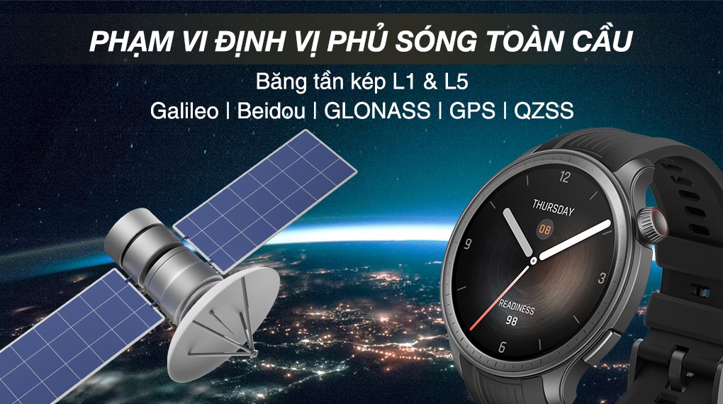 Amazfit Balance 46mm dây silicone