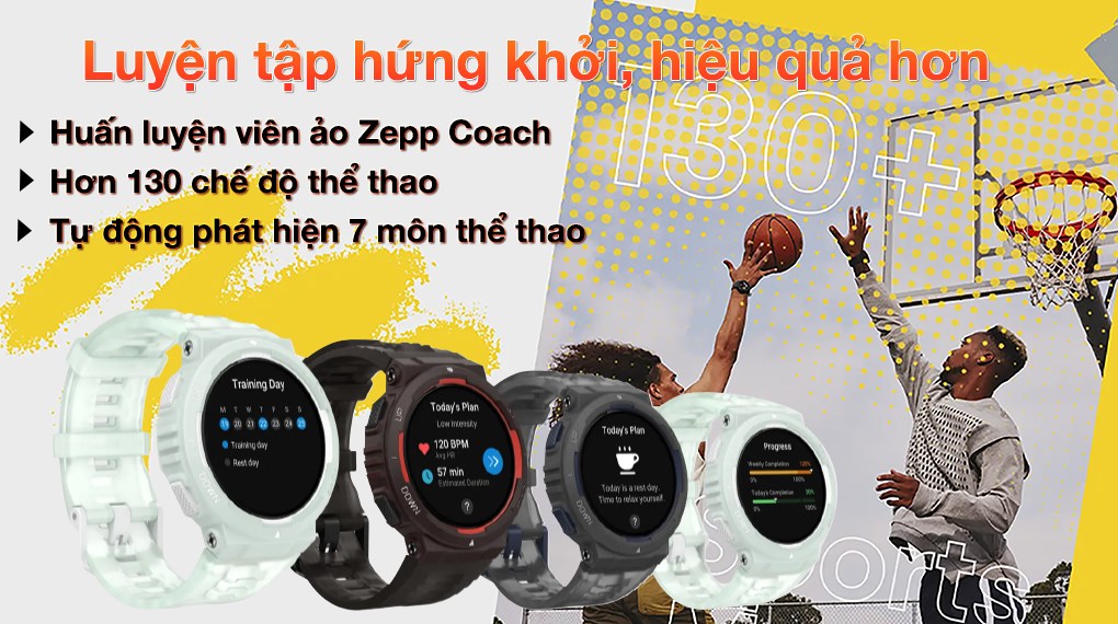 Amazfit Active Edge 46.6mm dây silicone