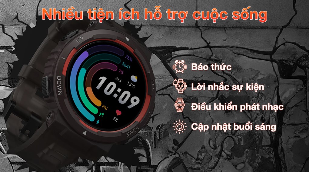 Amazfit Active Edge 46.6mm dây silicone