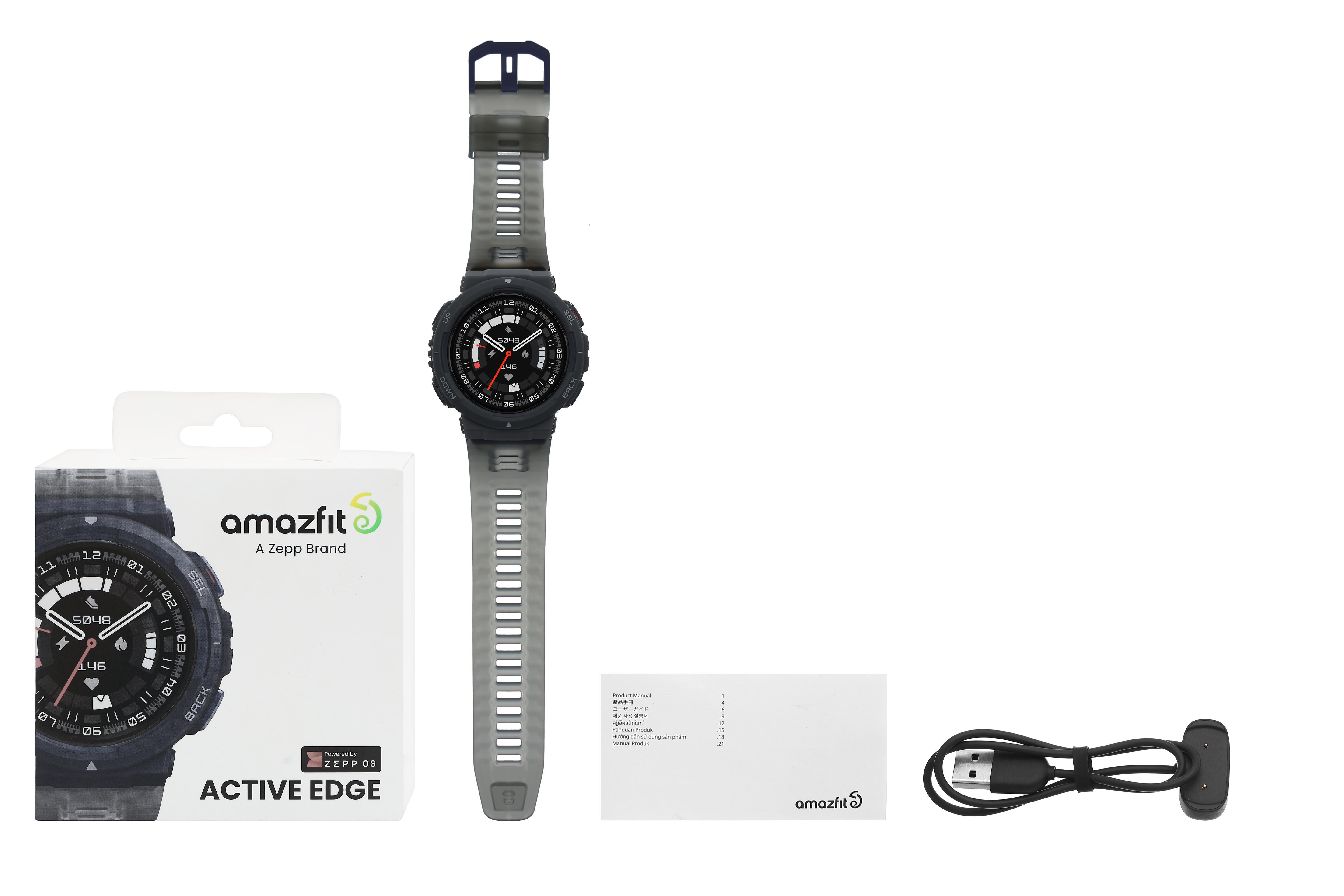 Amazfit Active Edge 46.6mm dây silicone - 12