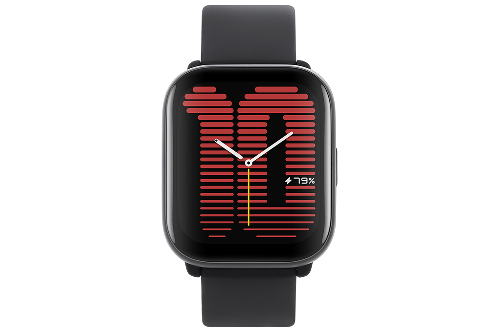 Amazfit Active 42.3mm dây silicone Màu Đen