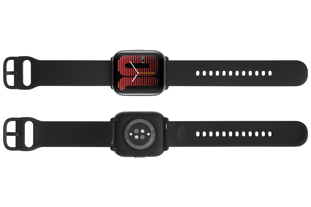 Amazfit Active 42.3mm dây silicone Màu Đen