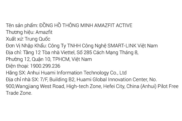 Amazfit Active 42.3mm dây silicone Màu Hồng