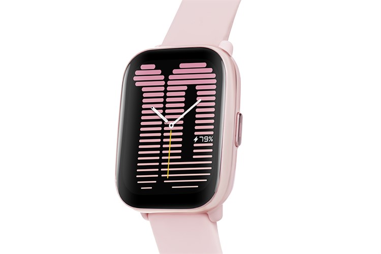 Amazfit Active 42.3mm dây silicone Màu Hồng