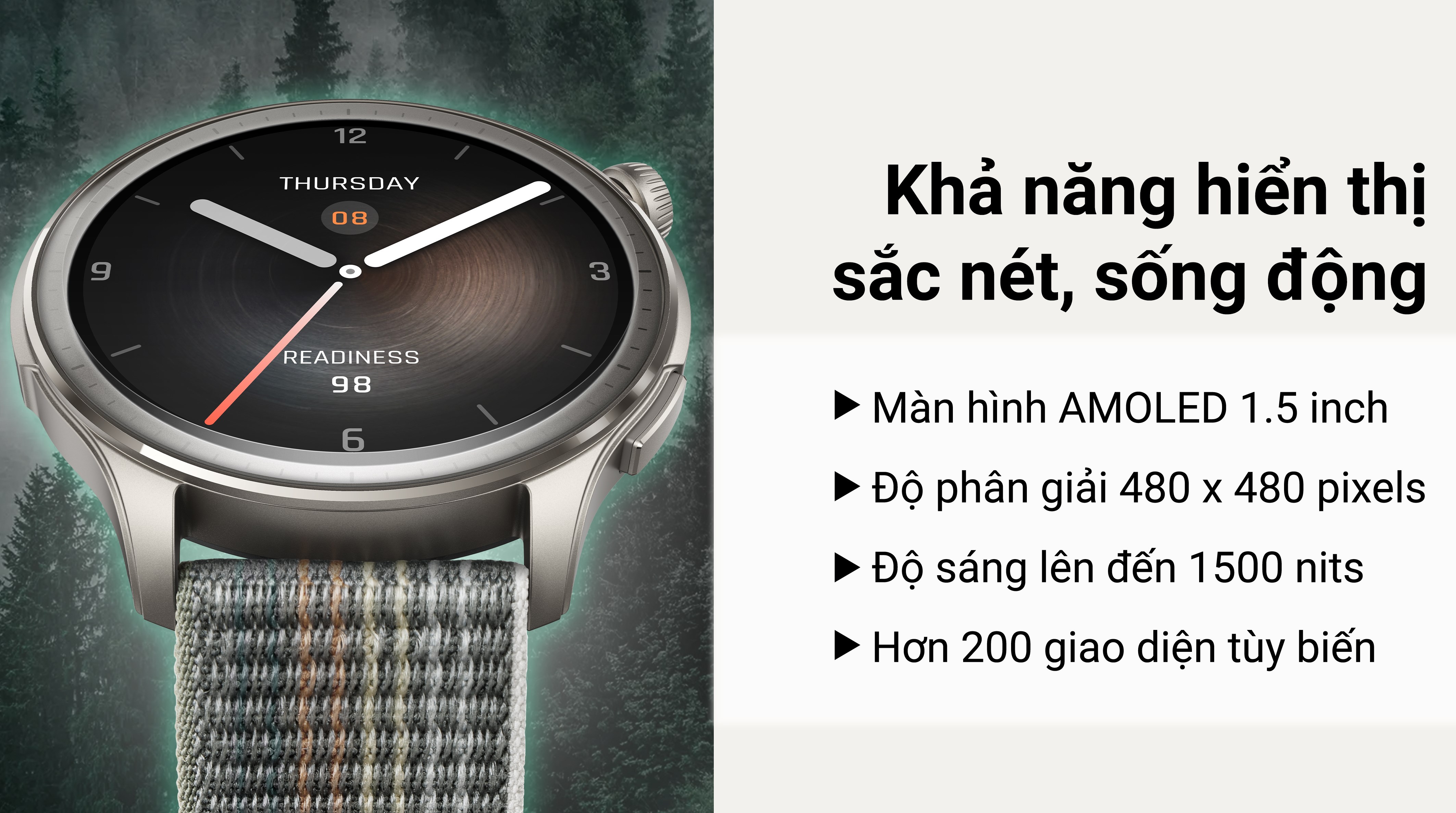 Amazfit Balance 46mm dây nylon