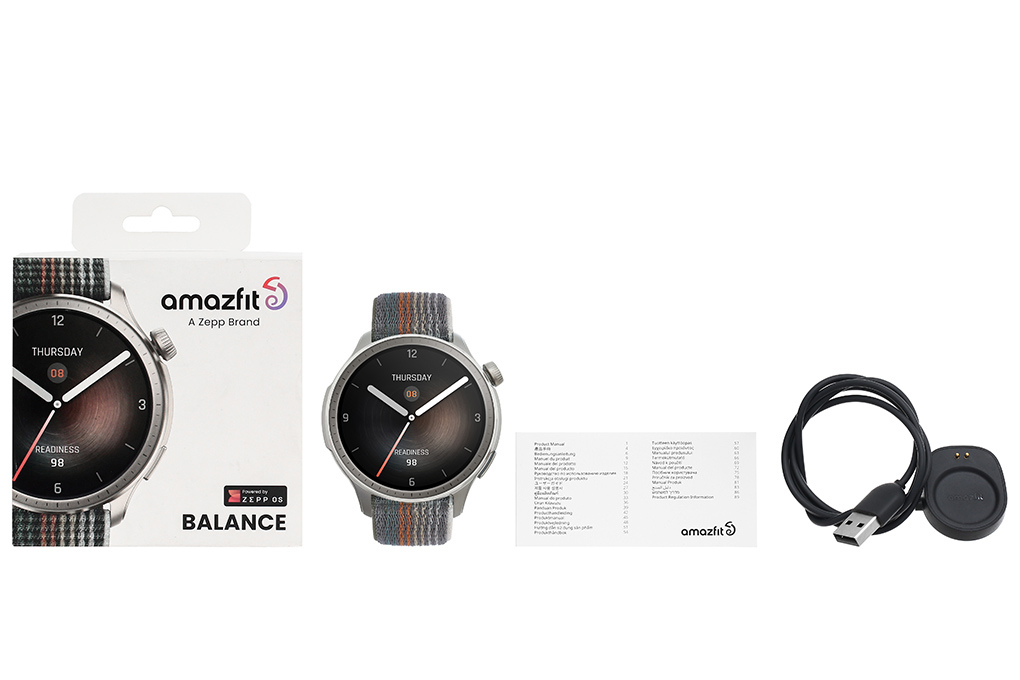 Amazfit Balance 46mm dây nylon Màu Xám
