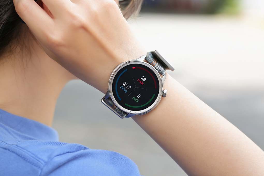 Amazfit Balance 46mm dây nylon Màu Xám