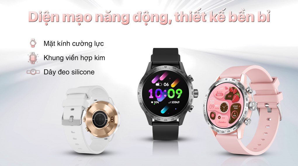 BeFit Active 2 42mm dây silicone