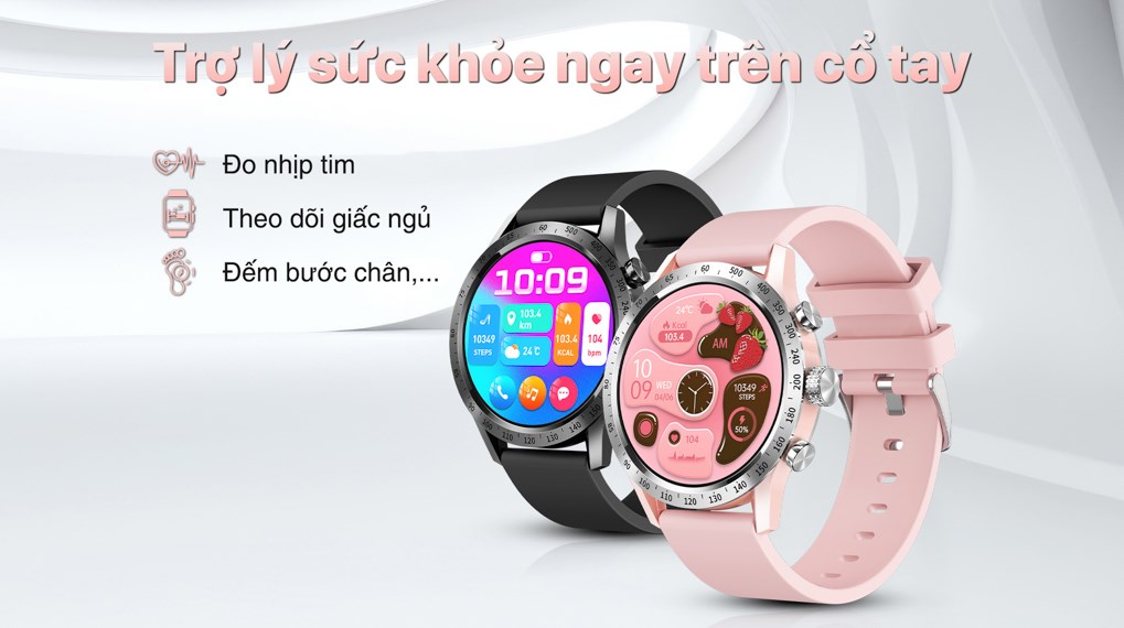 BeFit Active 2 42mm dây silicone