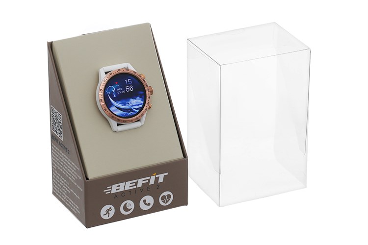 BeFit Active 2 42mm dây silicone Màu Trắng