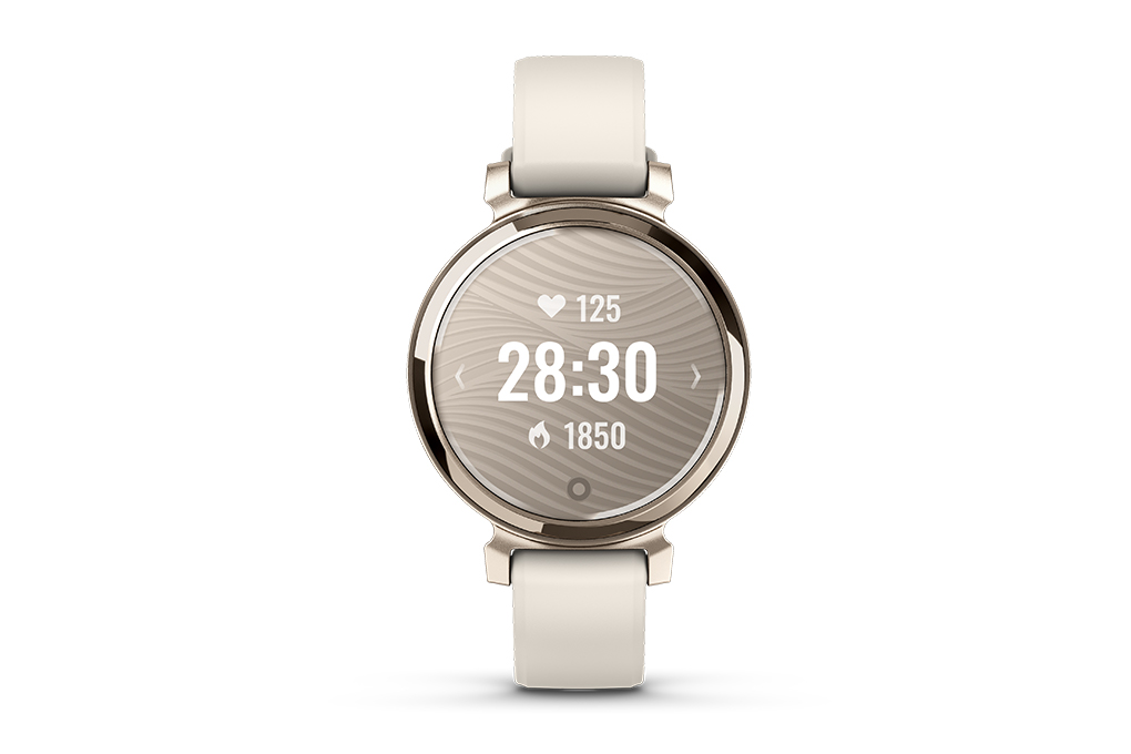 Garmin Lily 2 34mm dây silicone Màu Kem