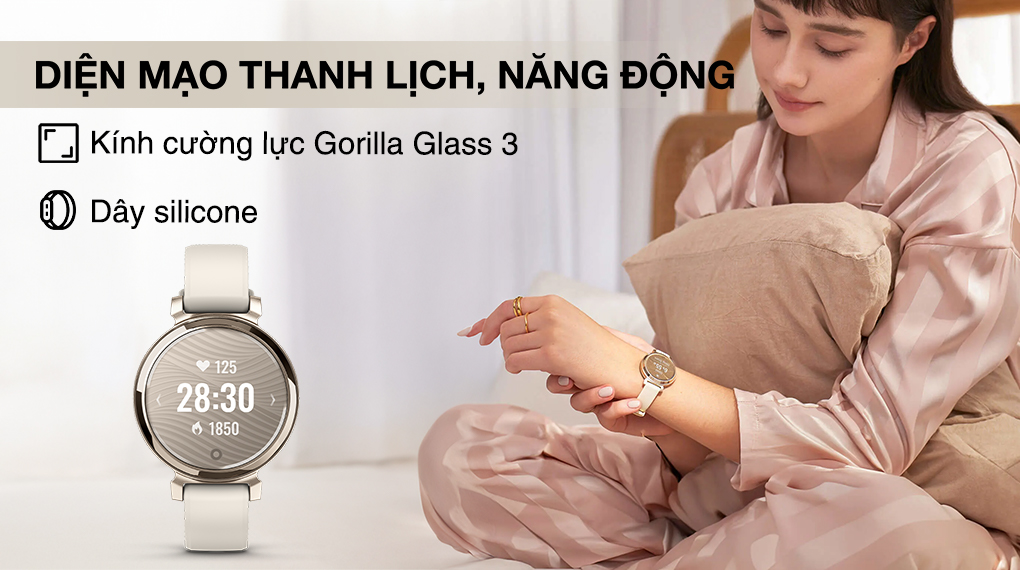 Đồng hồ thông minh Garmin Lily 2 - Thiết kế 