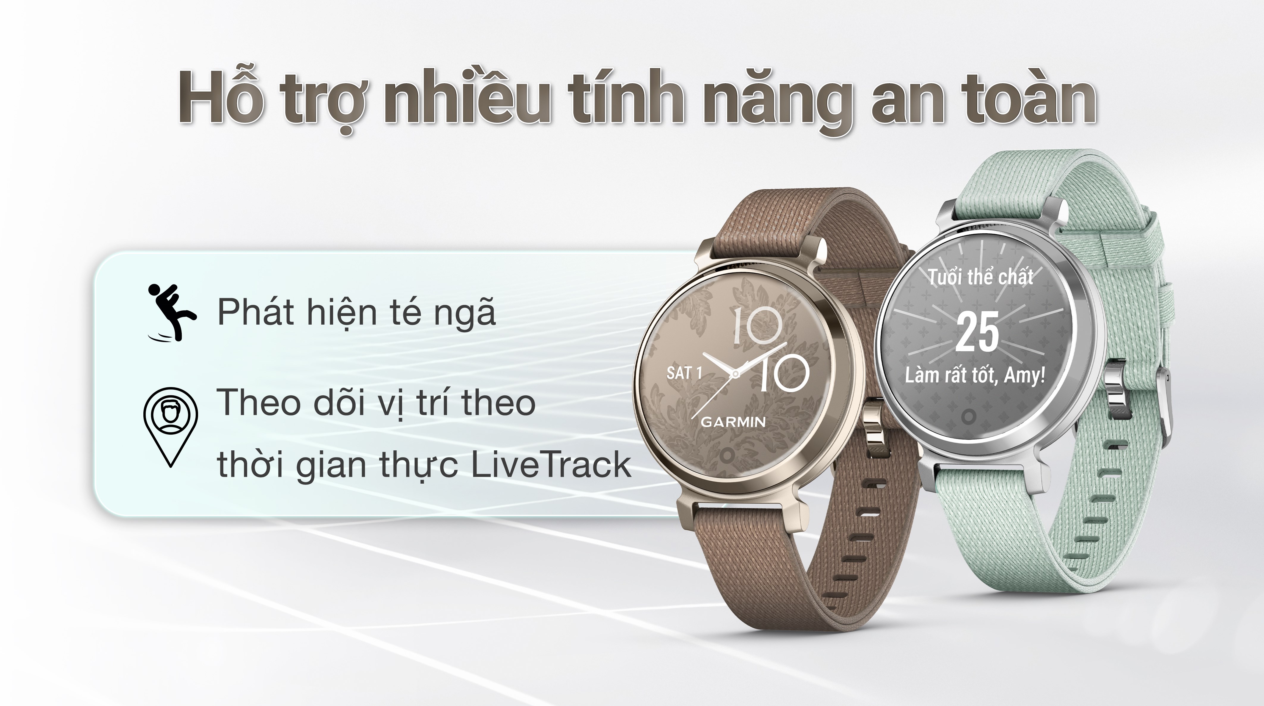 Garmin Lily 2 Classic 34mm dây vải