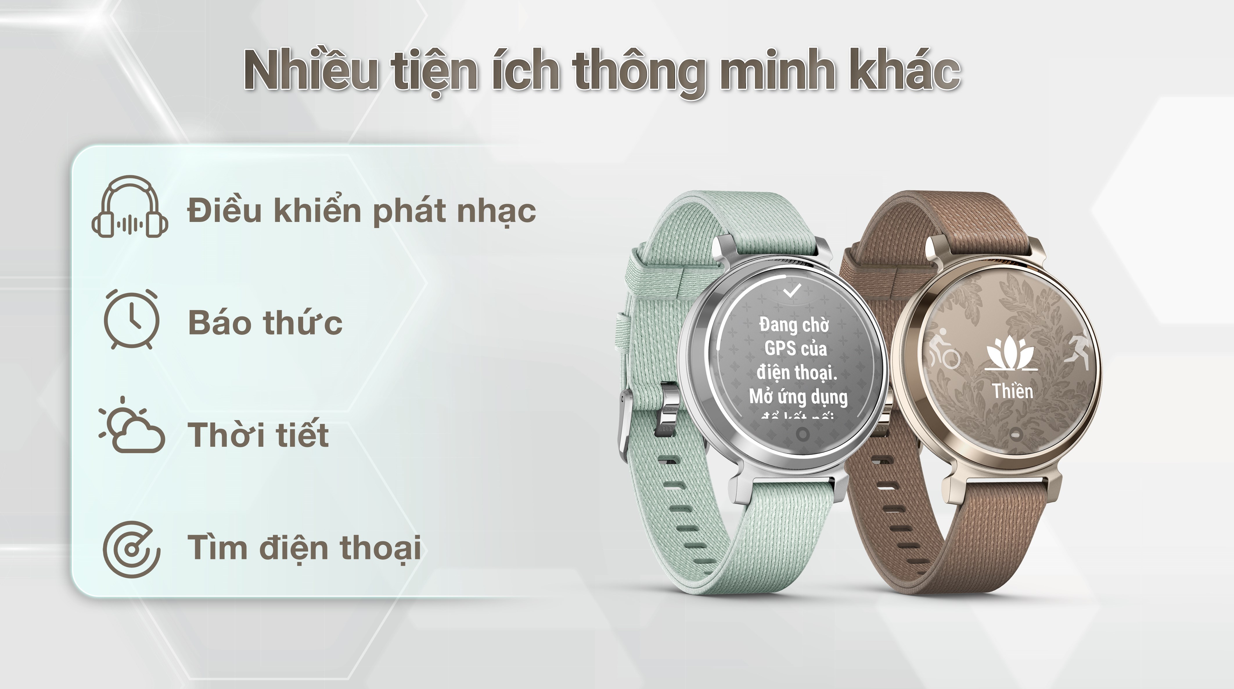 Garmin Lily 2 Classic 34mm dây vải