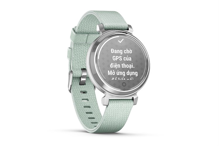 Garmin Lily 2 Classic 34mm dây vải Màu Xám xanh