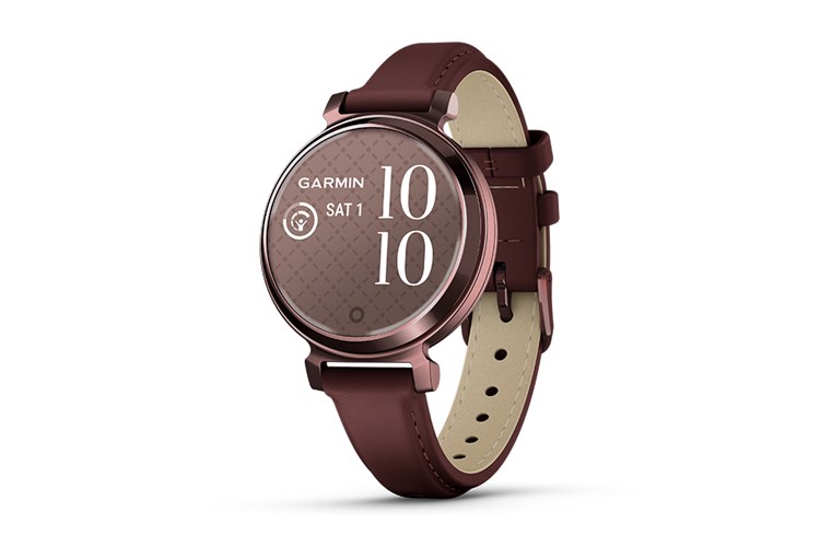 Garmin Lily 2 Classic 34mm dây da Màu Đen - Tím