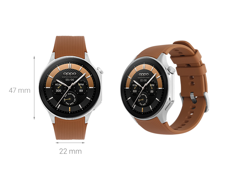 Oppo Watch X 47mm dây silicone