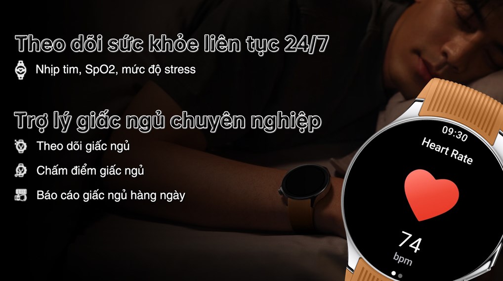 Oppo Watch X 47mm dây silicone