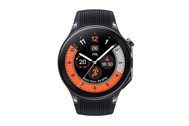 Oppo Watch X 47mm dây silicone Màu Đen