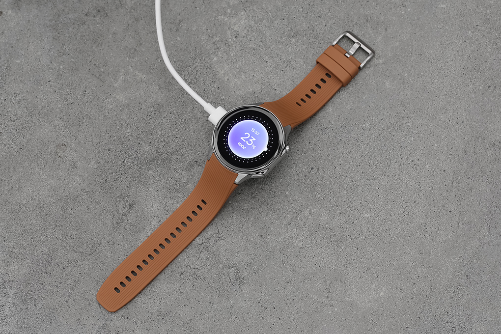 Oppo Watch X 47mm dây silicone Màu Nâu