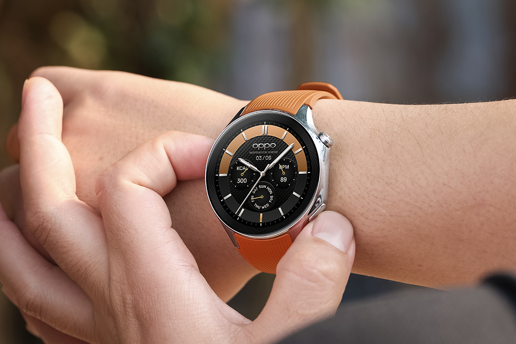 Oppo Watch X 47mm dây silicone Màu Nâu