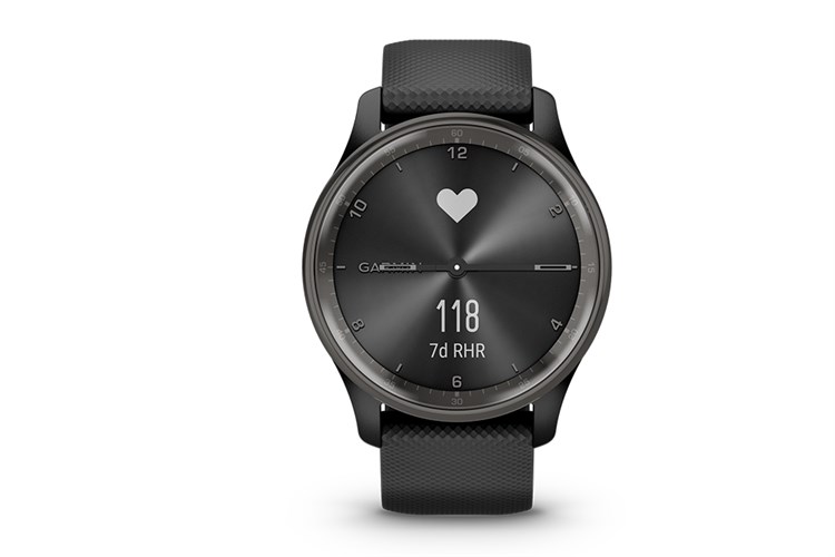 Garmin Vivomove Trend 40.4mm dây silicone Màu Đen
