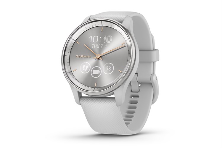 Garmin Vivomove Trend 40.4mm dây silicone Màu Xám