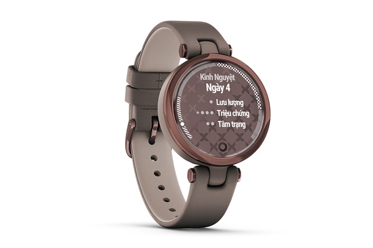Garmin Lily Classic 34.5mm dây da Màu Nâu