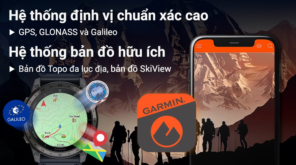 Garmin Tactix 7 51mm dây Nylon