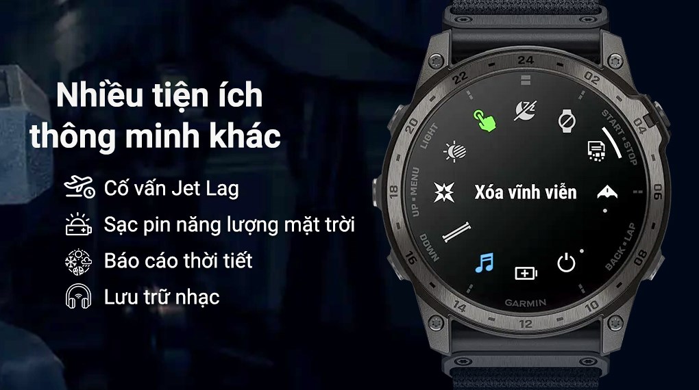 Garmin Tactix 7 51mm dây Nylon