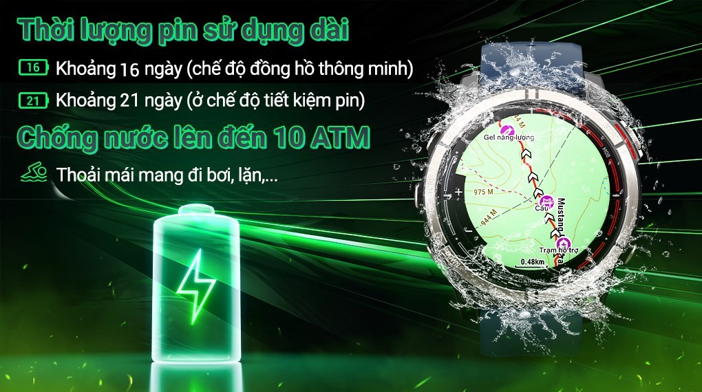 Garmin Quatix 7 Pro 47mm dây silicone