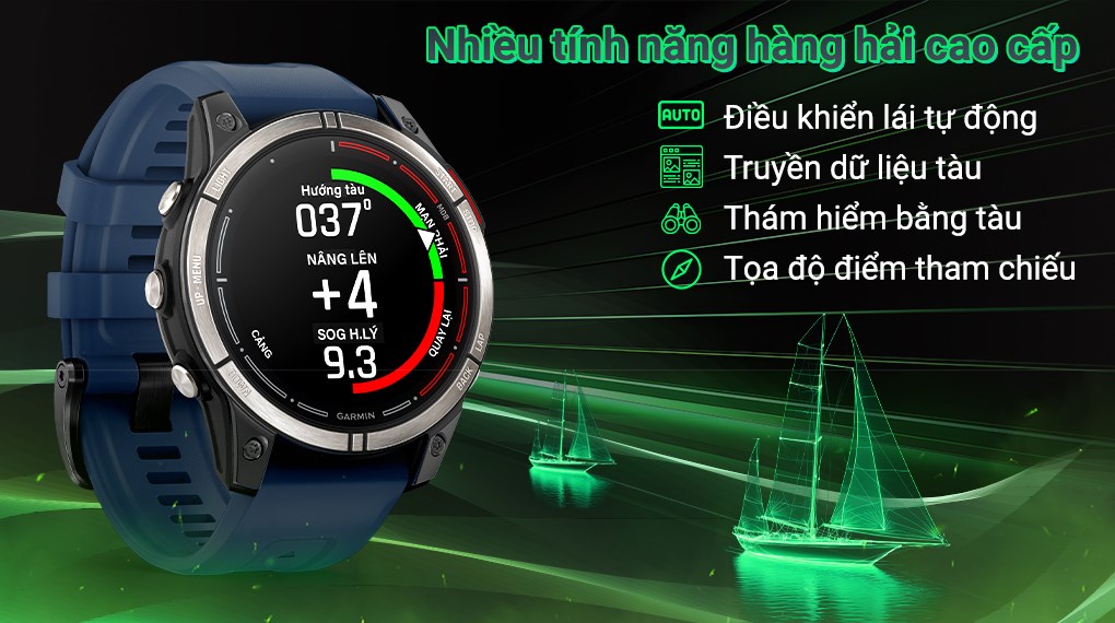 Garmin Quatix 7 Pro 47mm dây silicone