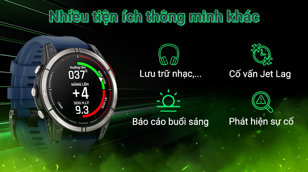 Garmin Quatix 7 Pro 47mm dây silicone