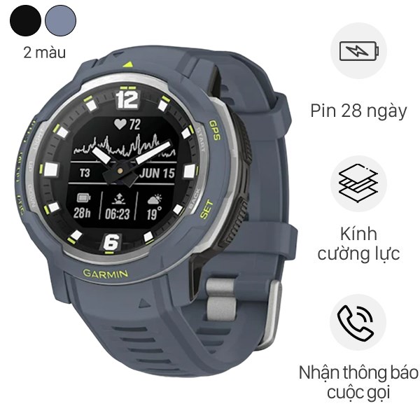 Đồng Hồ Thông Minh Garmin Instinct Crossover 45Mm