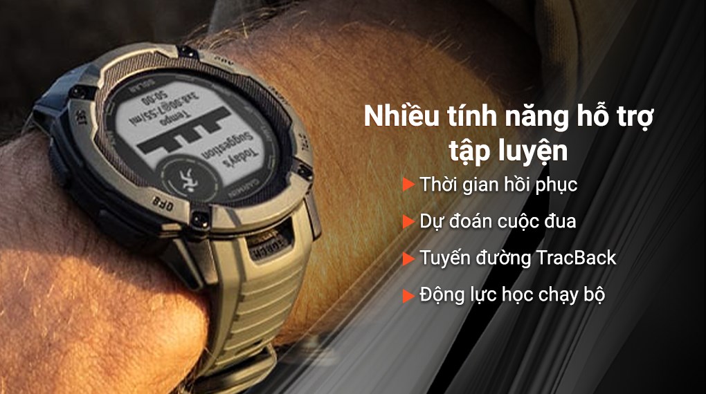 Garmin Instinct 2X Solar 50mm dây silicone