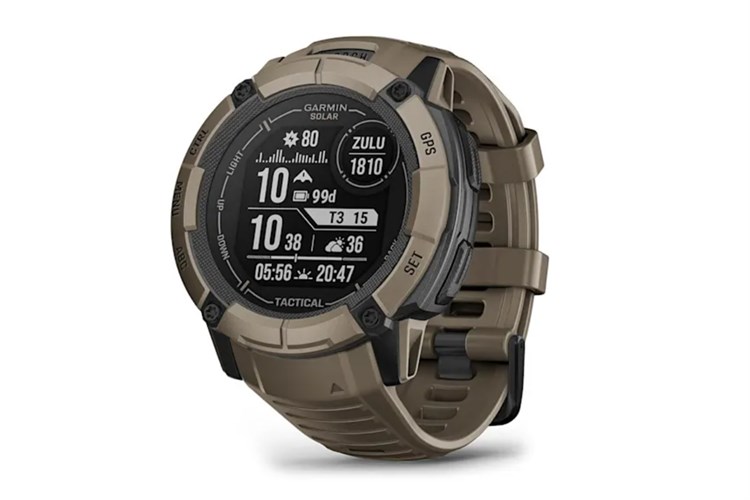 Garmin Instinct 2X Solar 50mm dây silicone Màu Nâu