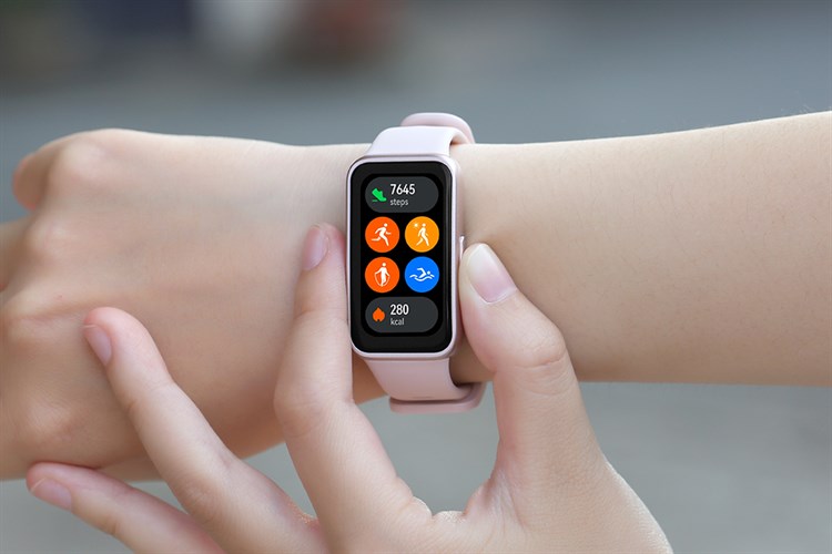 Vòng đeo tay thông minh Huawei Band 9 Màu Hồng