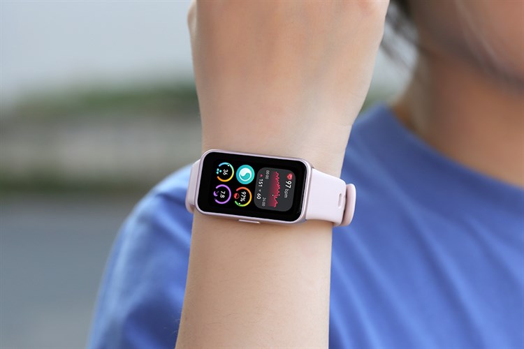 Vòng đeo tay thông minh Huawei Band 9 Màu Hồng