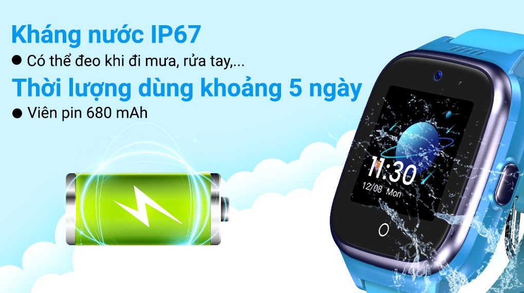 Đồng hồ định vị trẻ em MyKid 4G Lite