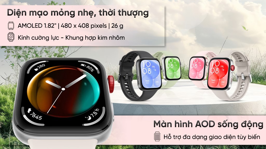 Diện mạo mỏng nhẹ thời trang