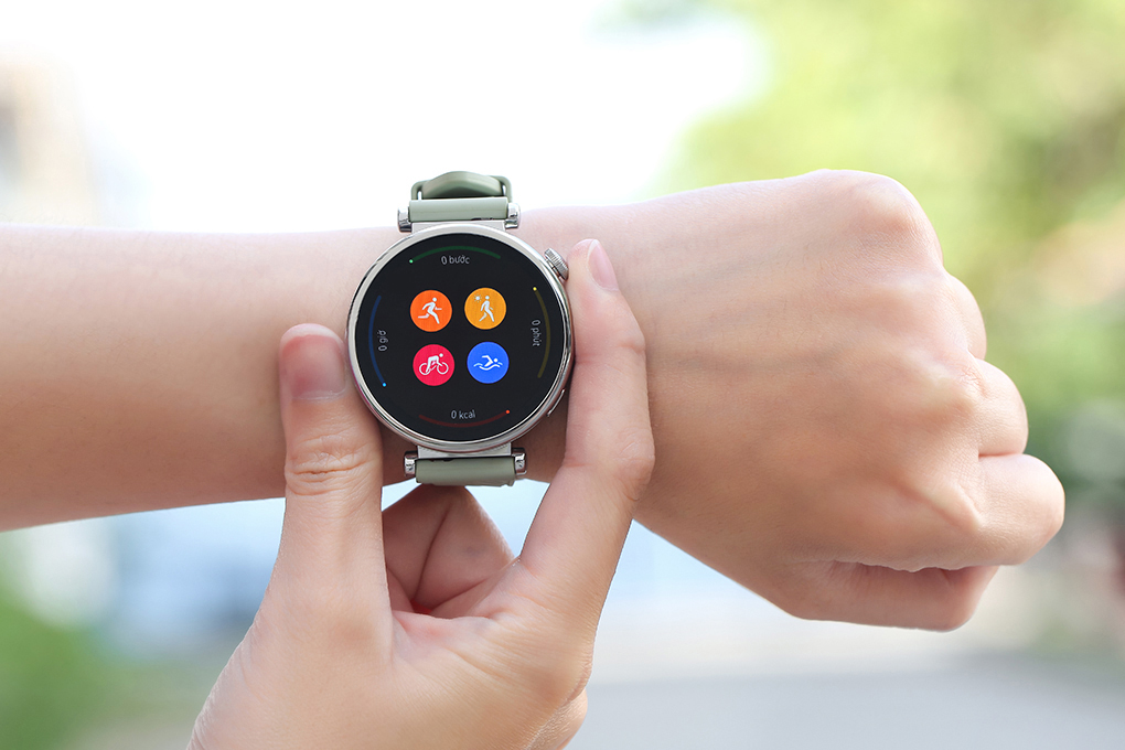 Đồng hồ thông minh Huawei Watch GT 4 41mm Màu Xanh lá nhạt