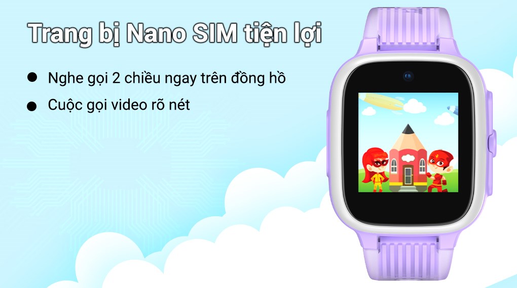 Đồng hồ định vị trẻ em Masstel Smart Hero 6