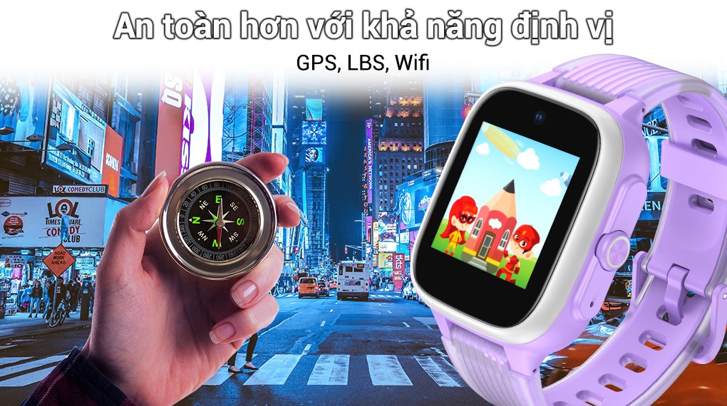 Đồng hồ định vị trẻ em Masstel Smart Hero 6