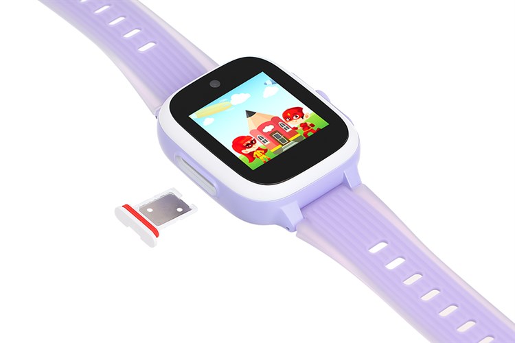 Đồng hồ định vị trẻ em Masstel Smart Hero 6 Màu Tím