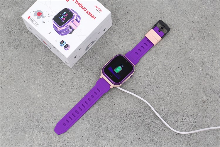 Đồng hồ định vị trẻ em MyKid 4G V2 Màu Tím